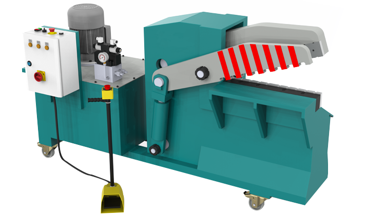 Hipsan Pres Scrap Metal Shears